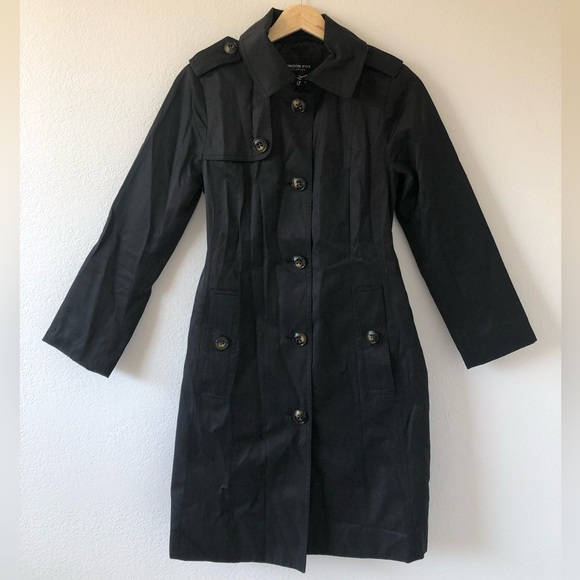 London Fog Collection Trench Coat - Picture 1 of 2